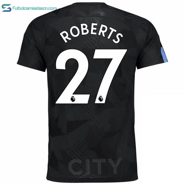 Camiseta Manchester City 3ª Roberts 2017/18